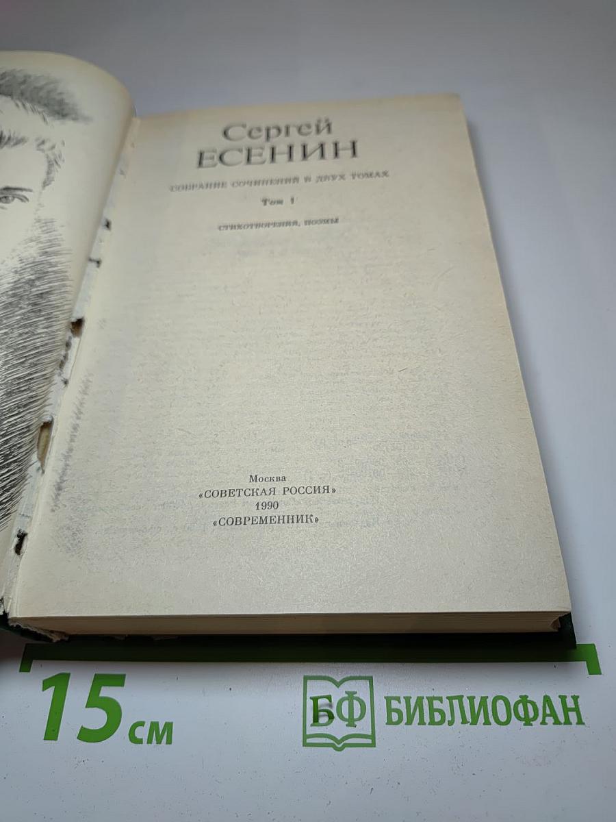Собрание сочинений в двух томах. Том 1. Стихотворения, поэмы