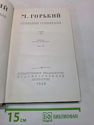 Собрание сочинений. Том 12. Жизнь Клима Самгина
