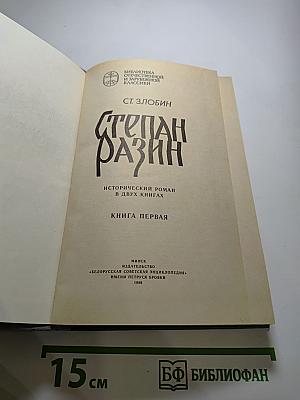 Степан Разин. Книга первая