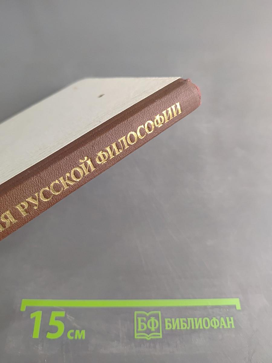 История русской философии. Том II. Часть 1