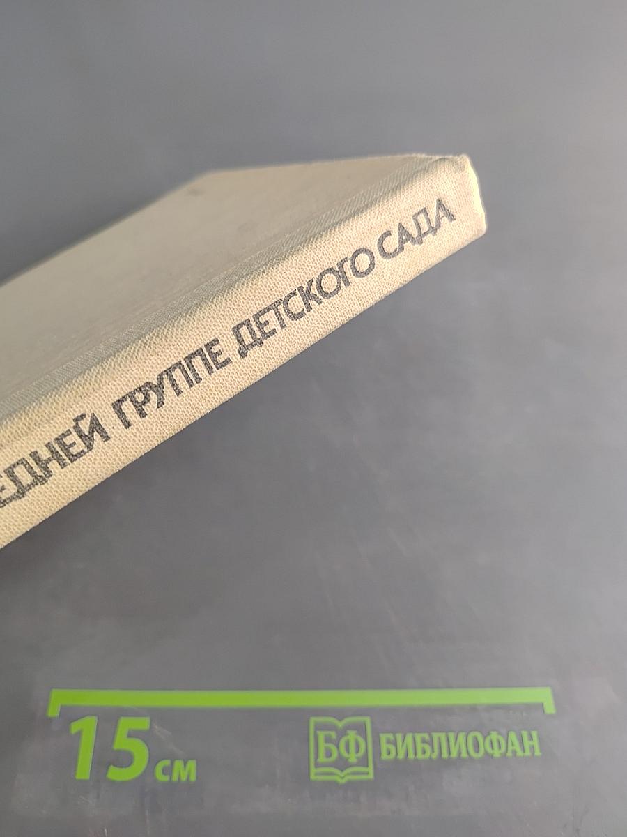Воспитание детей в средней группе детского сада