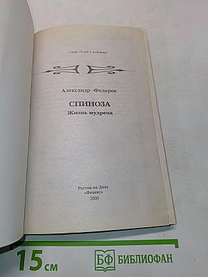 Спиноза. Жизнь мудреца