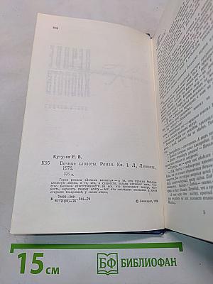 Вечные хлопоты. Роман. Кн. 1