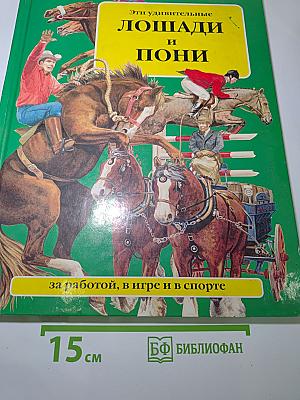 Эти удивительные лошади и пони: за работой, в игре и в спорте