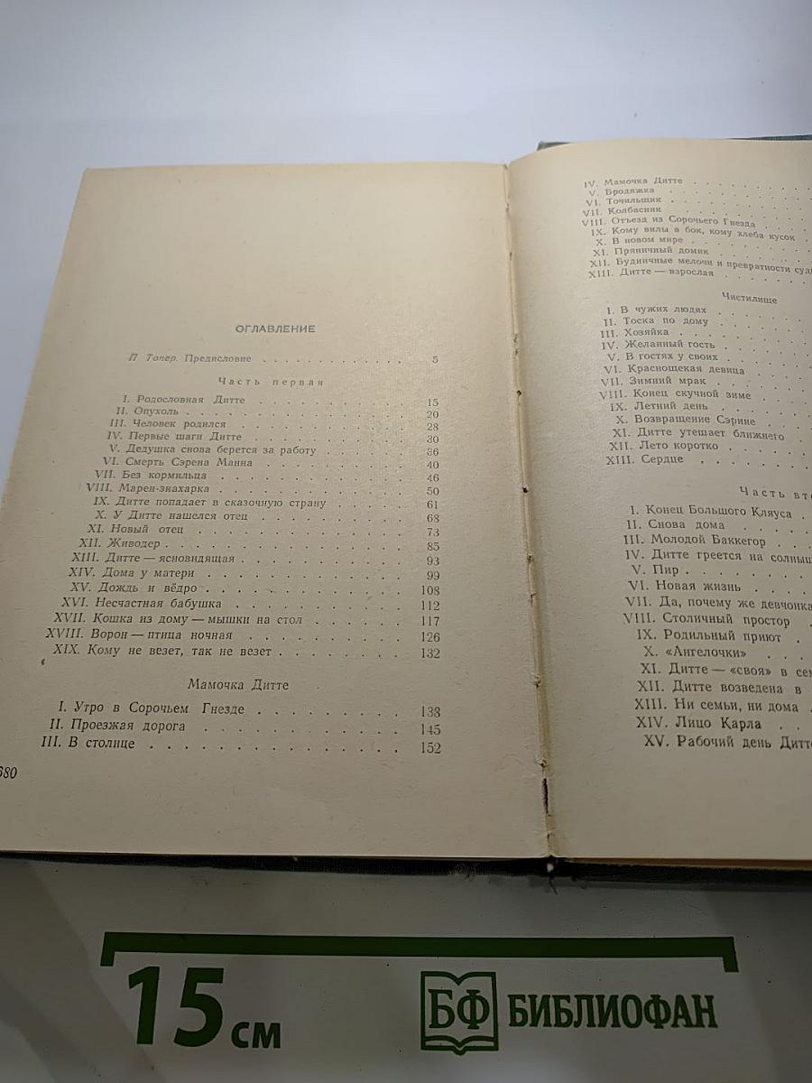 Дитте - дитя человеческое