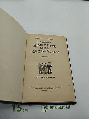 Дорогие мои мальчишки