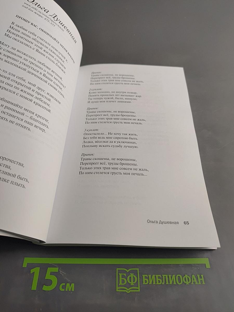 Песни 2017. Книга шестая