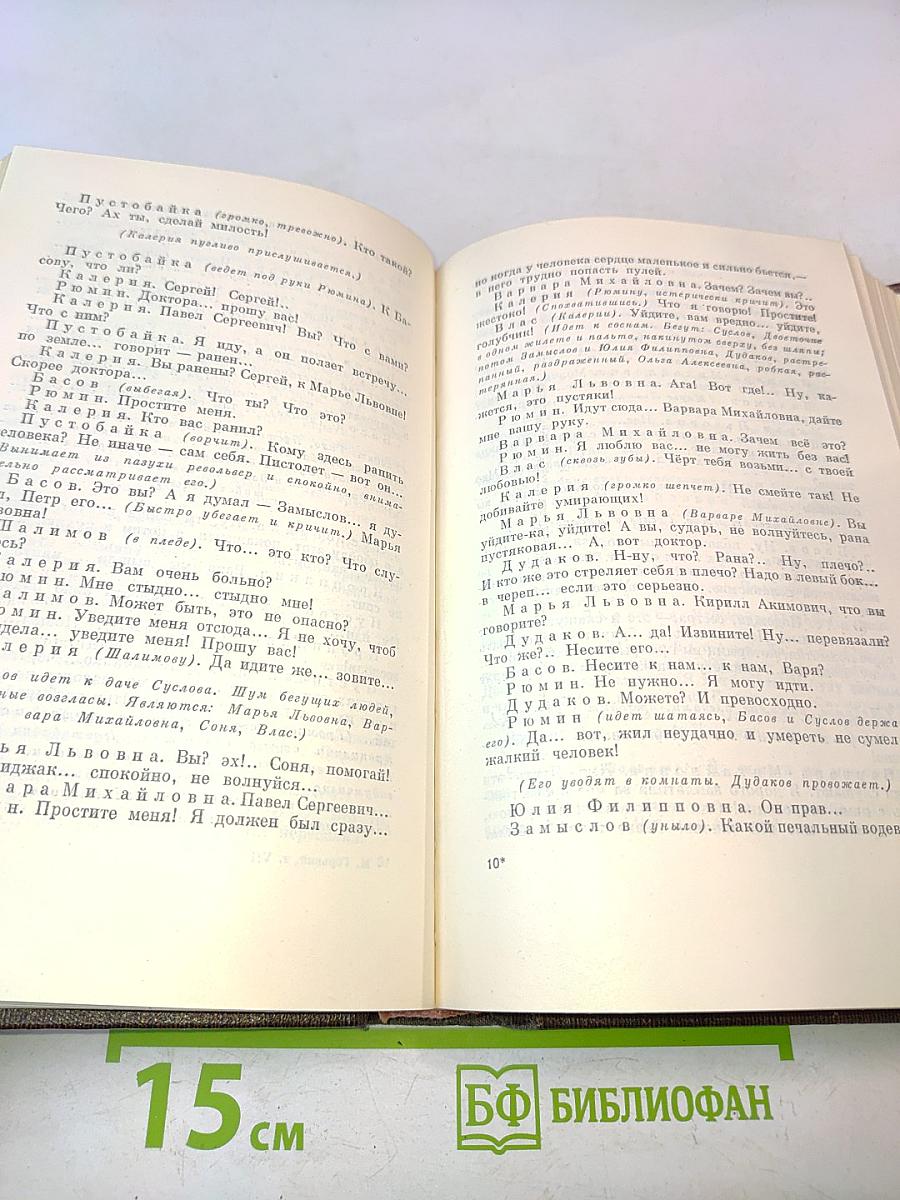 Полное собрание сочинений в двадцати пяти томах. Том седьмой. Пьесы, драматические наброски 1897-1906