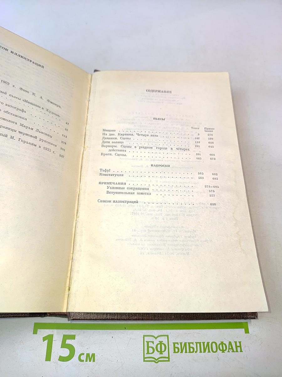 Полное собрание сочинений в двадцати пяти томах. Том седьмой. Пьесы, драматические наброски 1897-1906