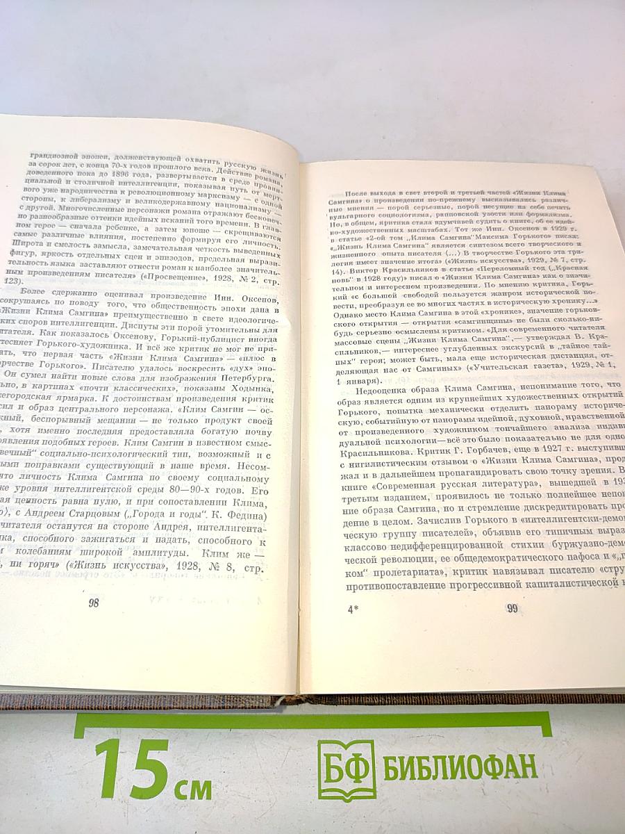 Собрание сочинений в тридцати томах. Том двадцать пятый. Жизнь Клима Самгина (первый том)