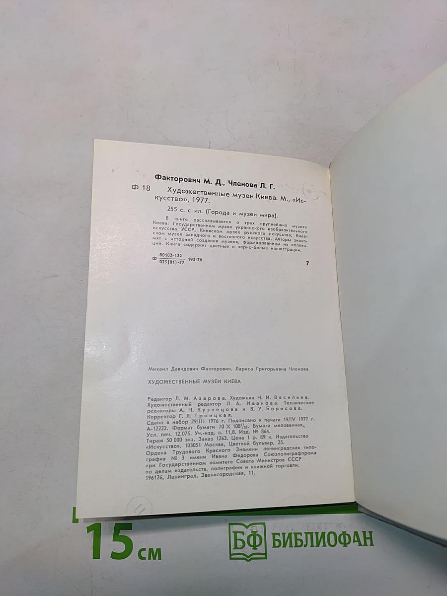 Художественные музеи Киева
