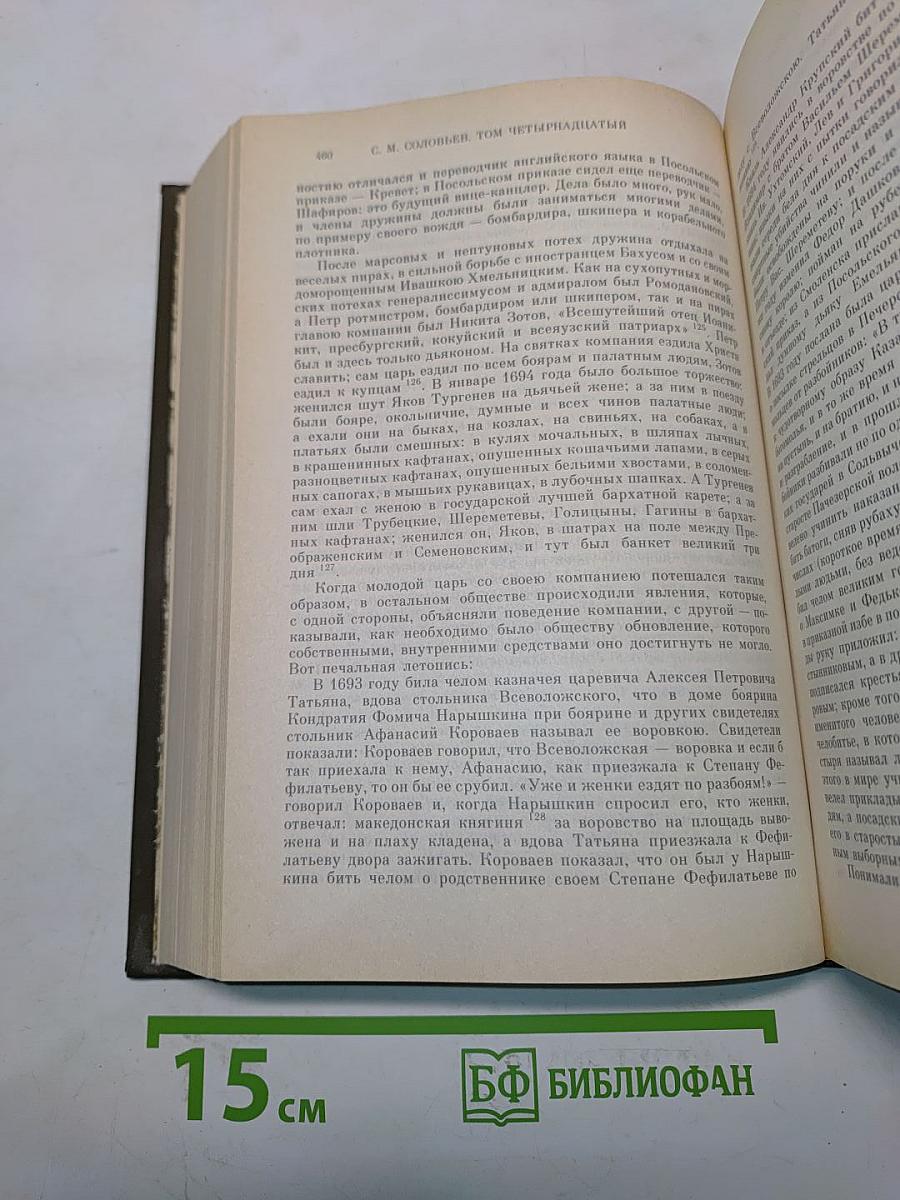 Сочинения. Книга VII. История России с древнейших времен. Тома 13-14
