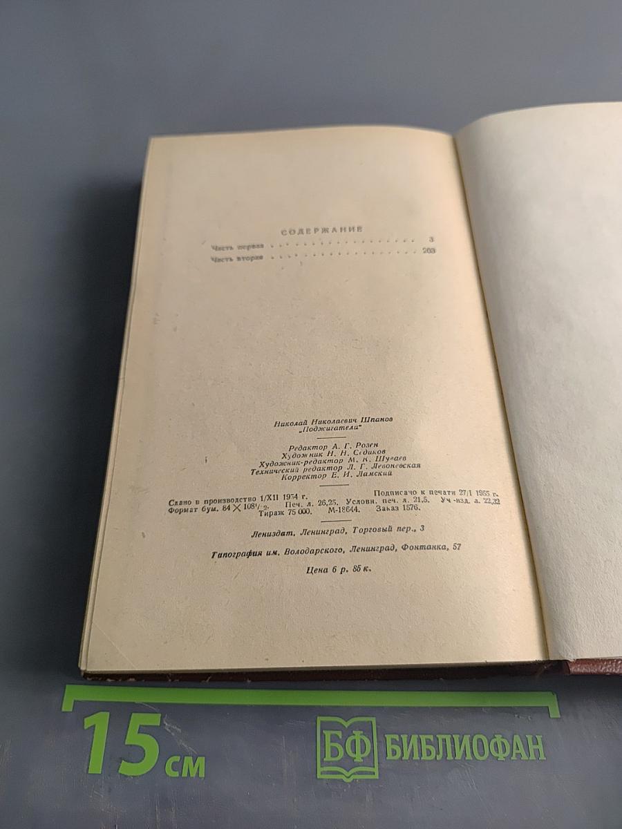 Поджигатели. Книга вторая