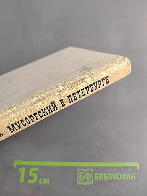 Мусоргский в Петербурге