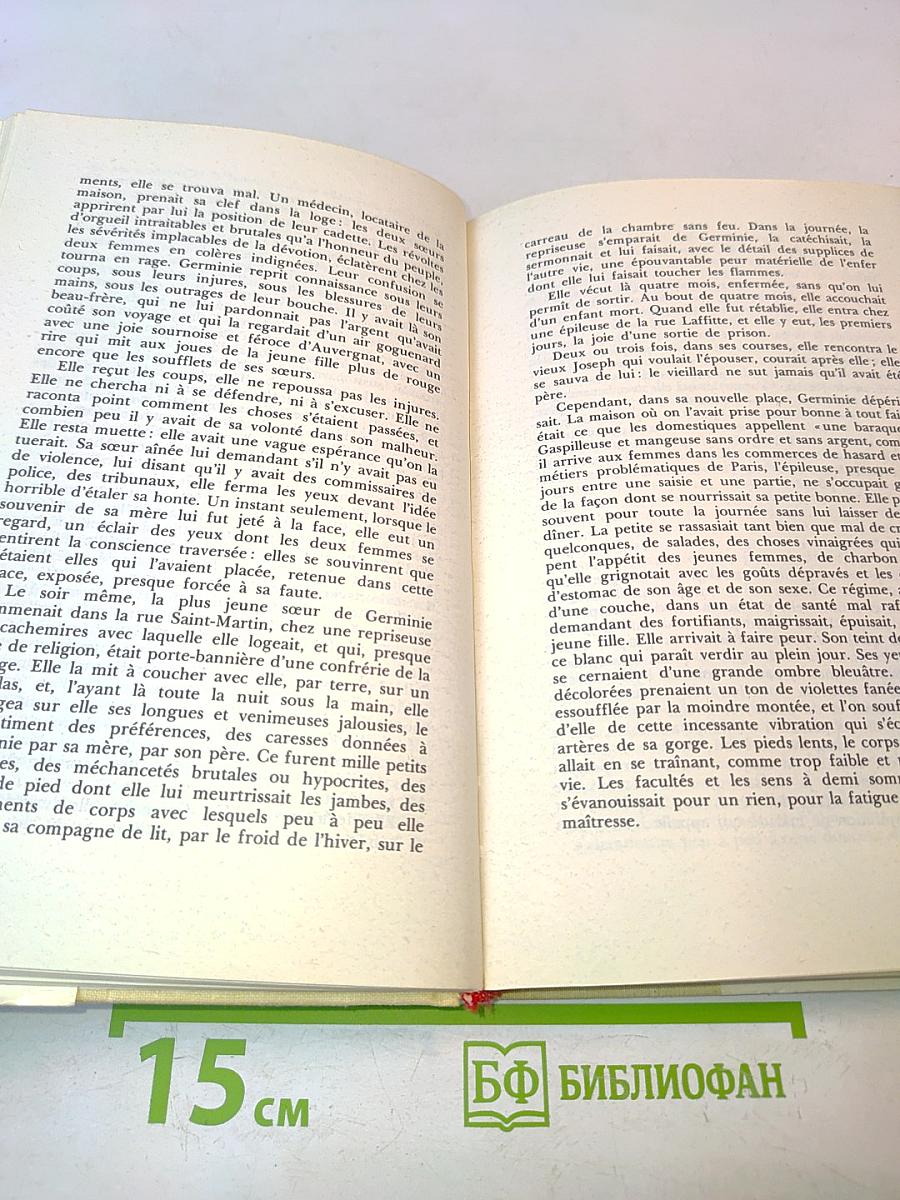 Germinie Lacerteux. Les frères Zemganno
