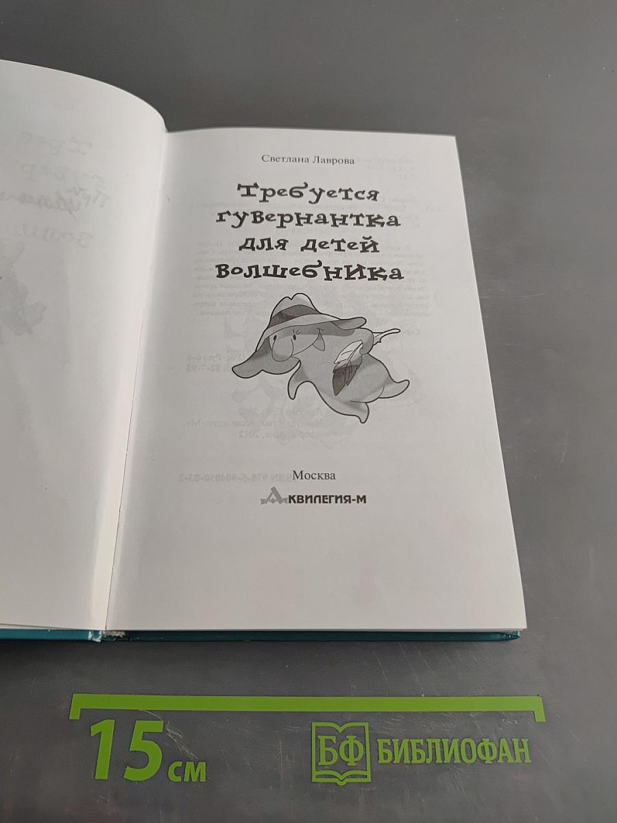 Требуется гувернантка для детей волшебника