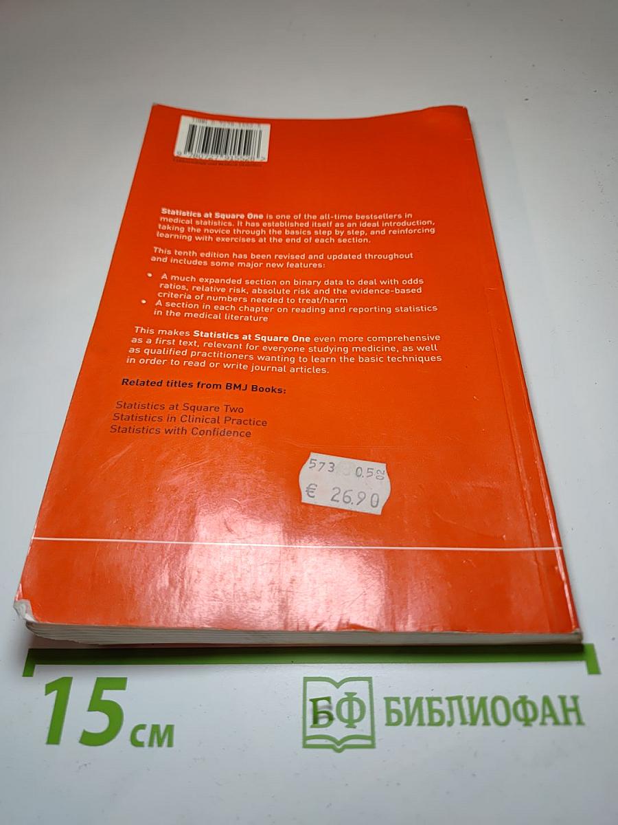 Statistics at Square One, Tenth edition