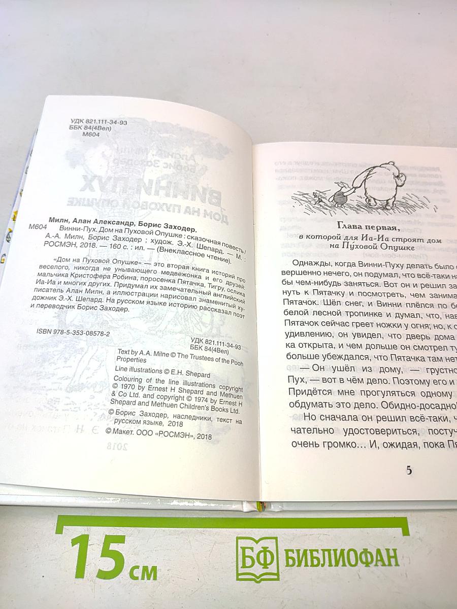 Винни-Пух. Дом на Пуховой опушке