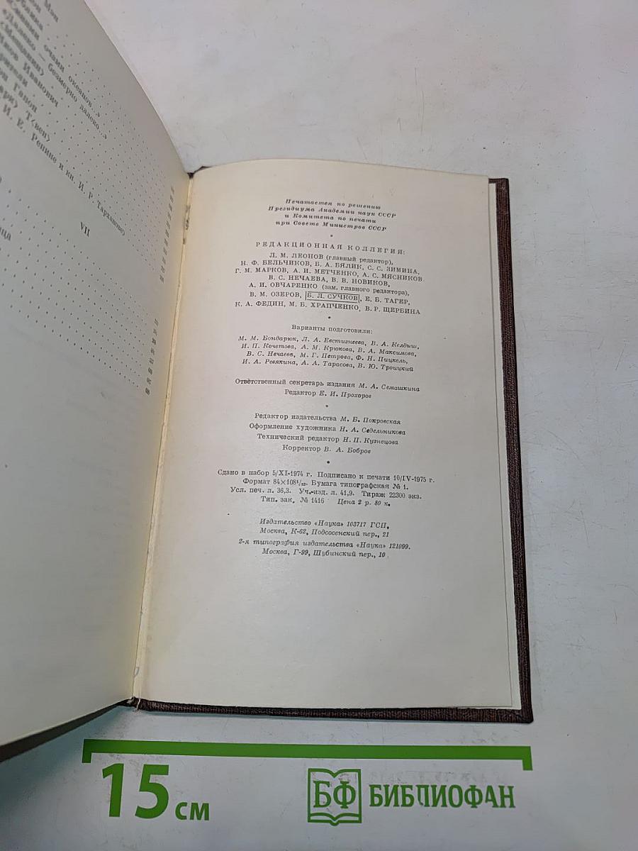 М. Горький. Варианты к томам VI и VII. 1897-1907