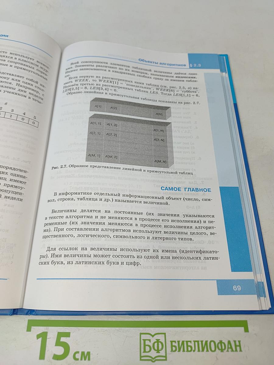 Информатика. Учебник для 8 класса