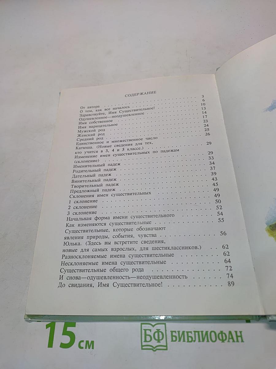 Здравствуйте, или Имя существительное!