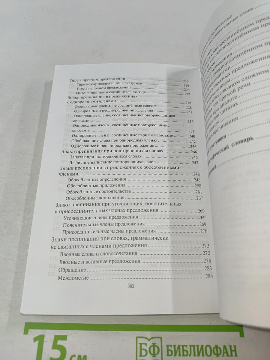 Русский язык. Орфография. Пунктуация