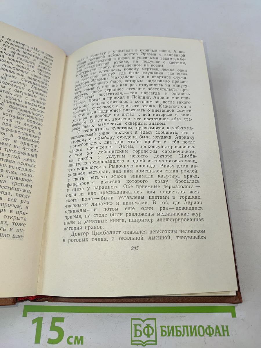 Доктор Фаустус. Роман