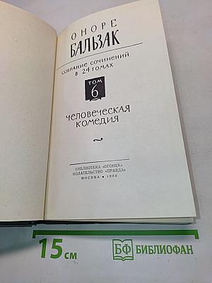 Человеческая комедия. Том 6