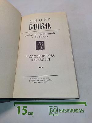 Человеческая комедия. Том 12