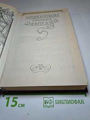 Энциклопедия русских фамилий