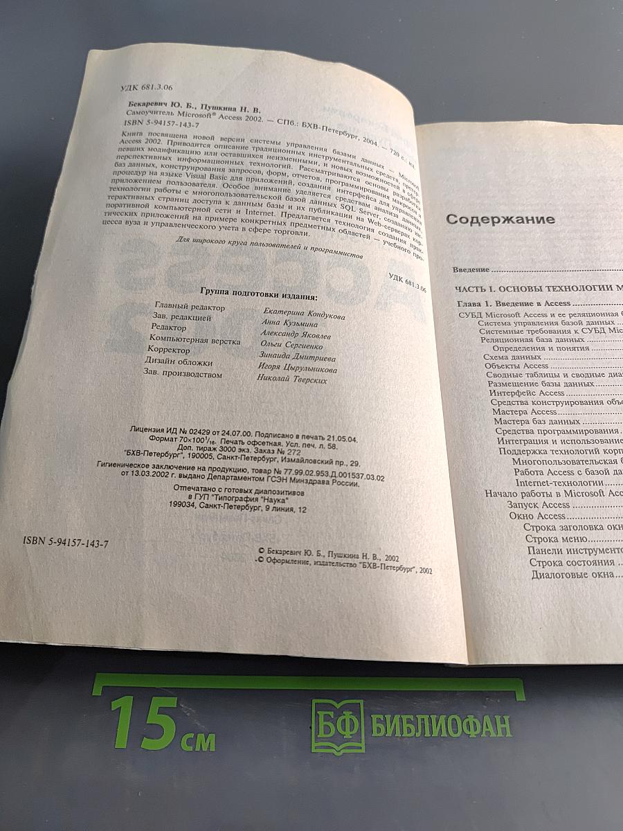 Самоучитель Microsoft Access 2002