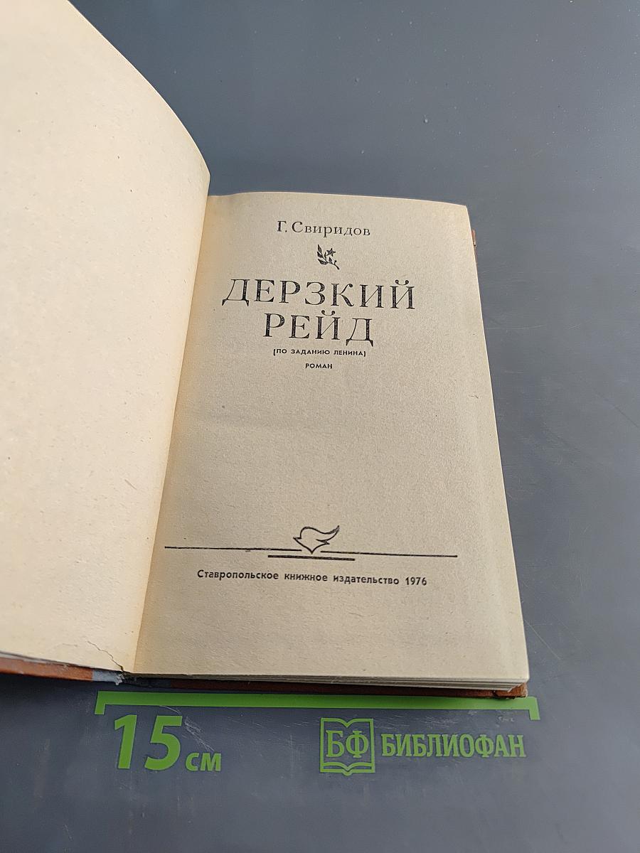Дерзкий рейд