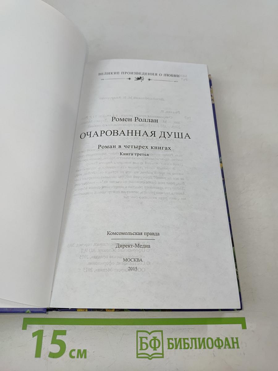 Очарованная душа. Книга 3