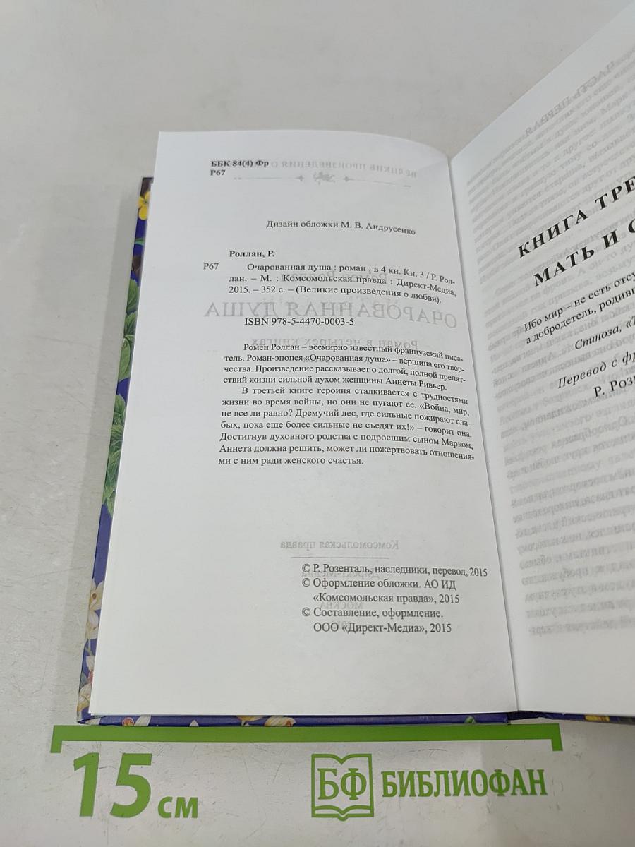 Очарованная душа. Книга 3