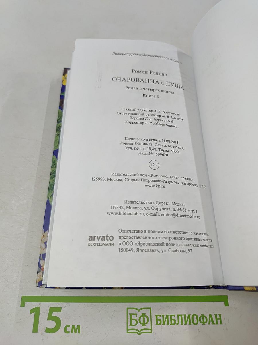 Очарованная душа. Книга 3