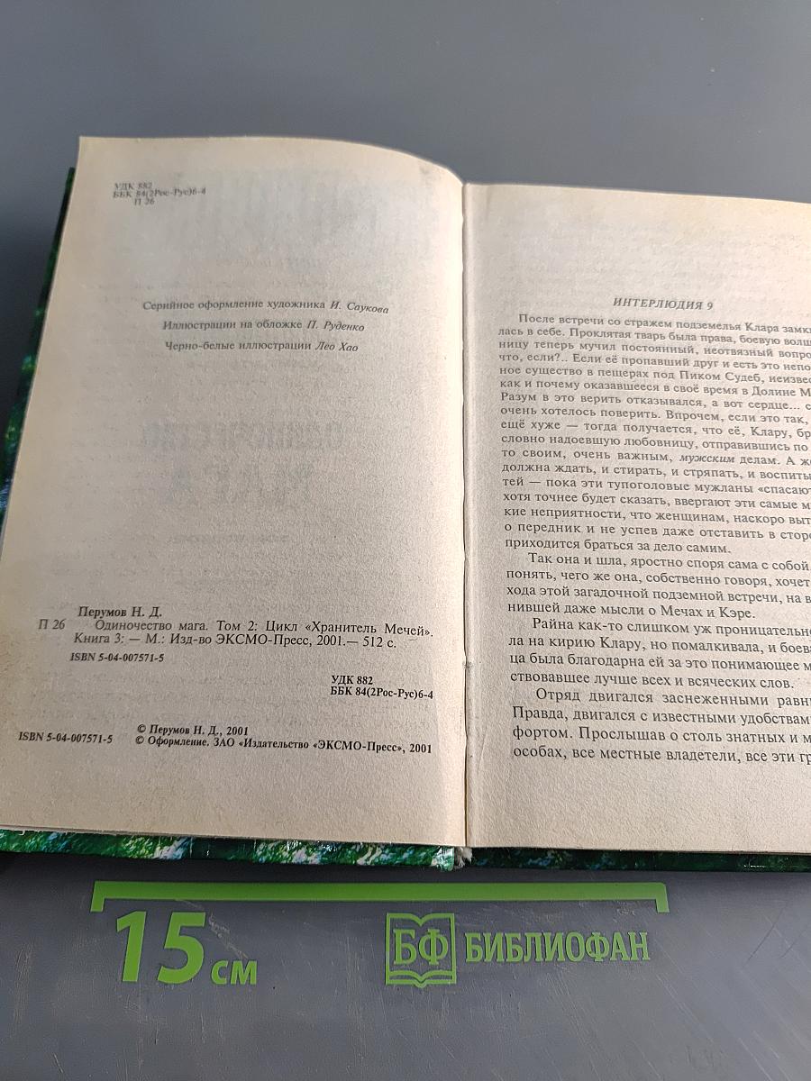 Одиночество мага. Том 2: Хранитель мечей. Книга третья