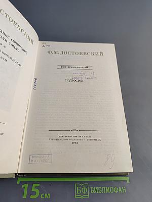 Подросток. Том тринадцатый