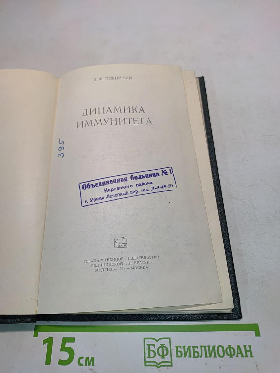 Динамика иммунитета
