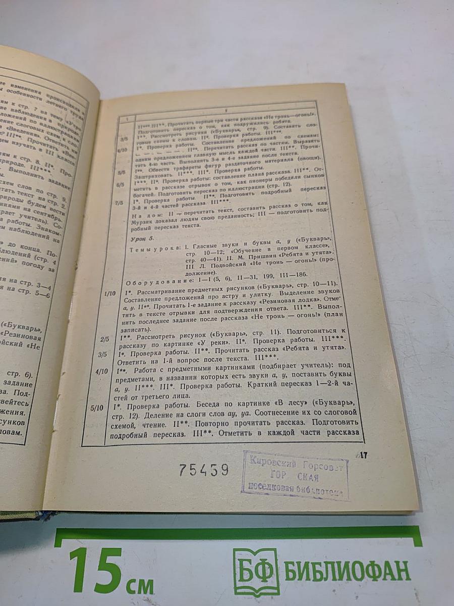 Начальная однокомплектная школа. Чтение, грамматика, орфография, развитие речи и правописание. Пособие для учителя
