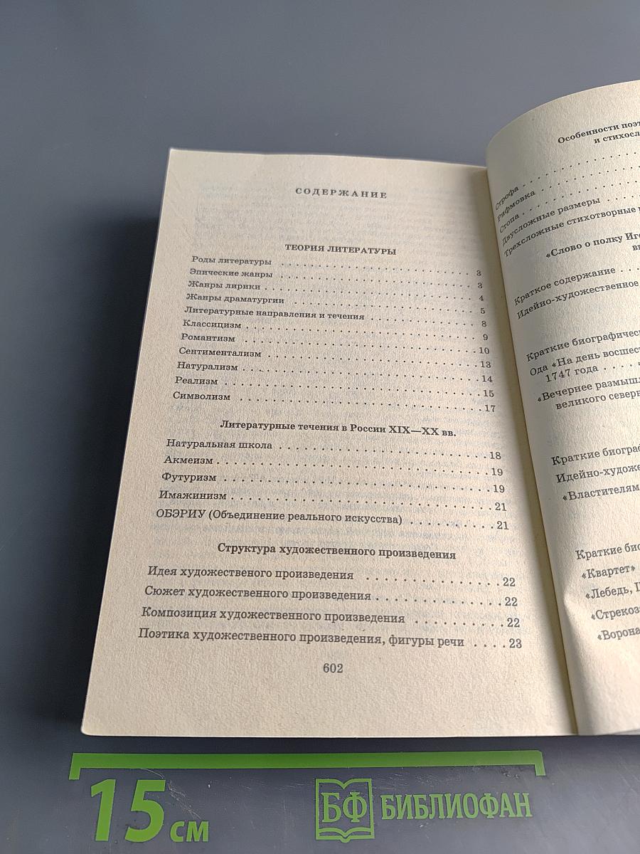 Все произведения школьной программы в кратком изложении. Русская литература