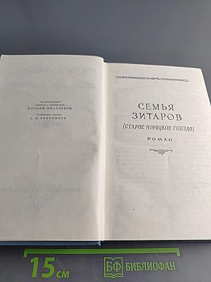 Семья Зитаров (Старое моряцкое гнездо). Том третий