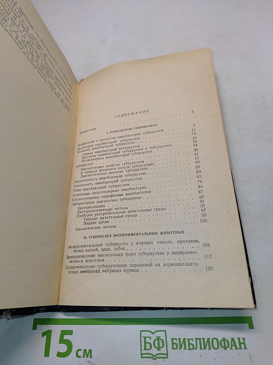 Микробиология туберкулеза