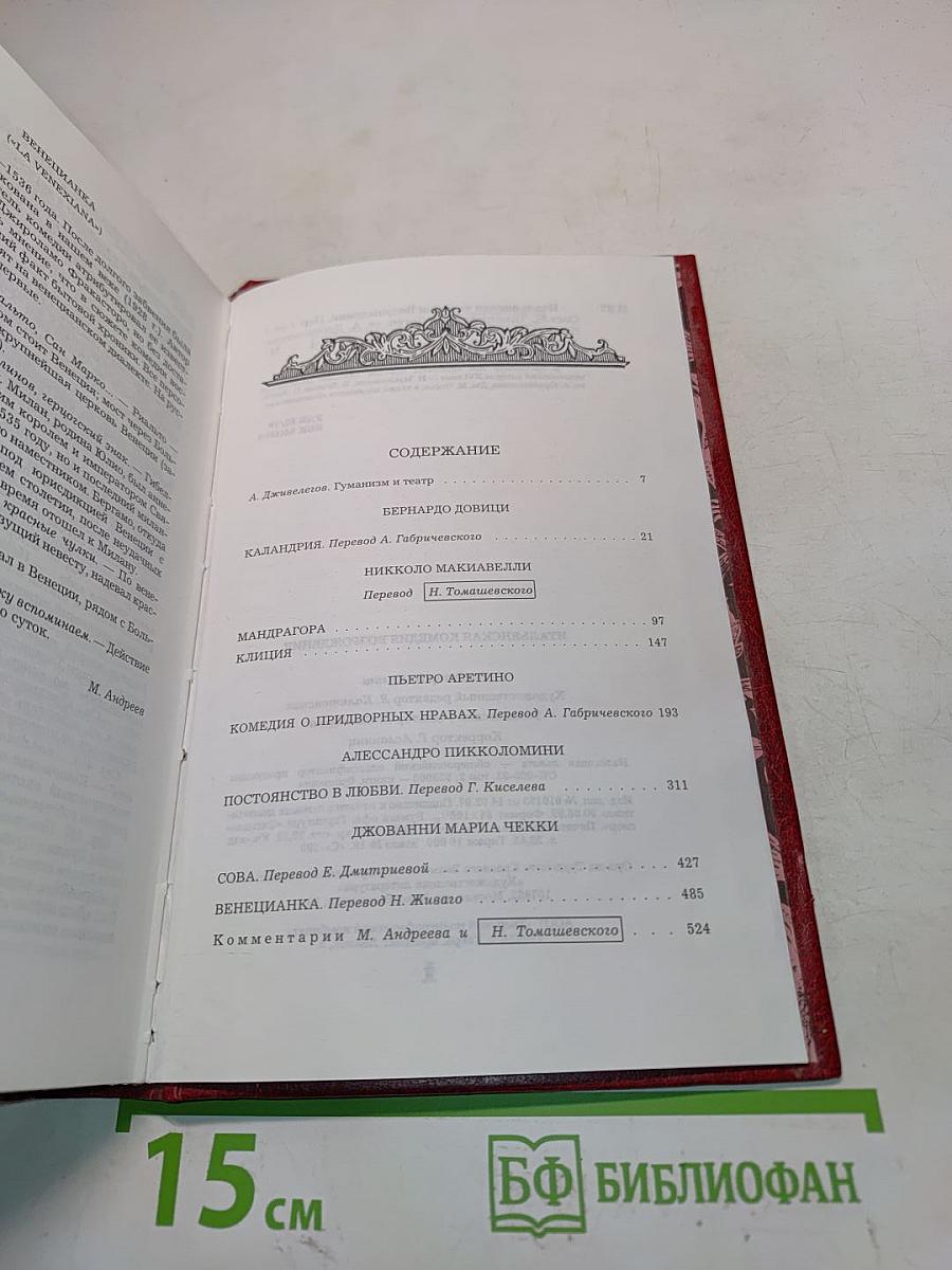 Итальянская комедия возрождения