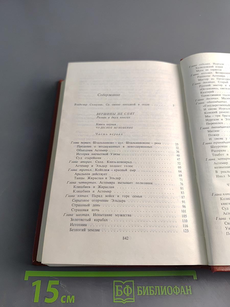 Вершины не спят. Роман в двух книгах. Том 1
