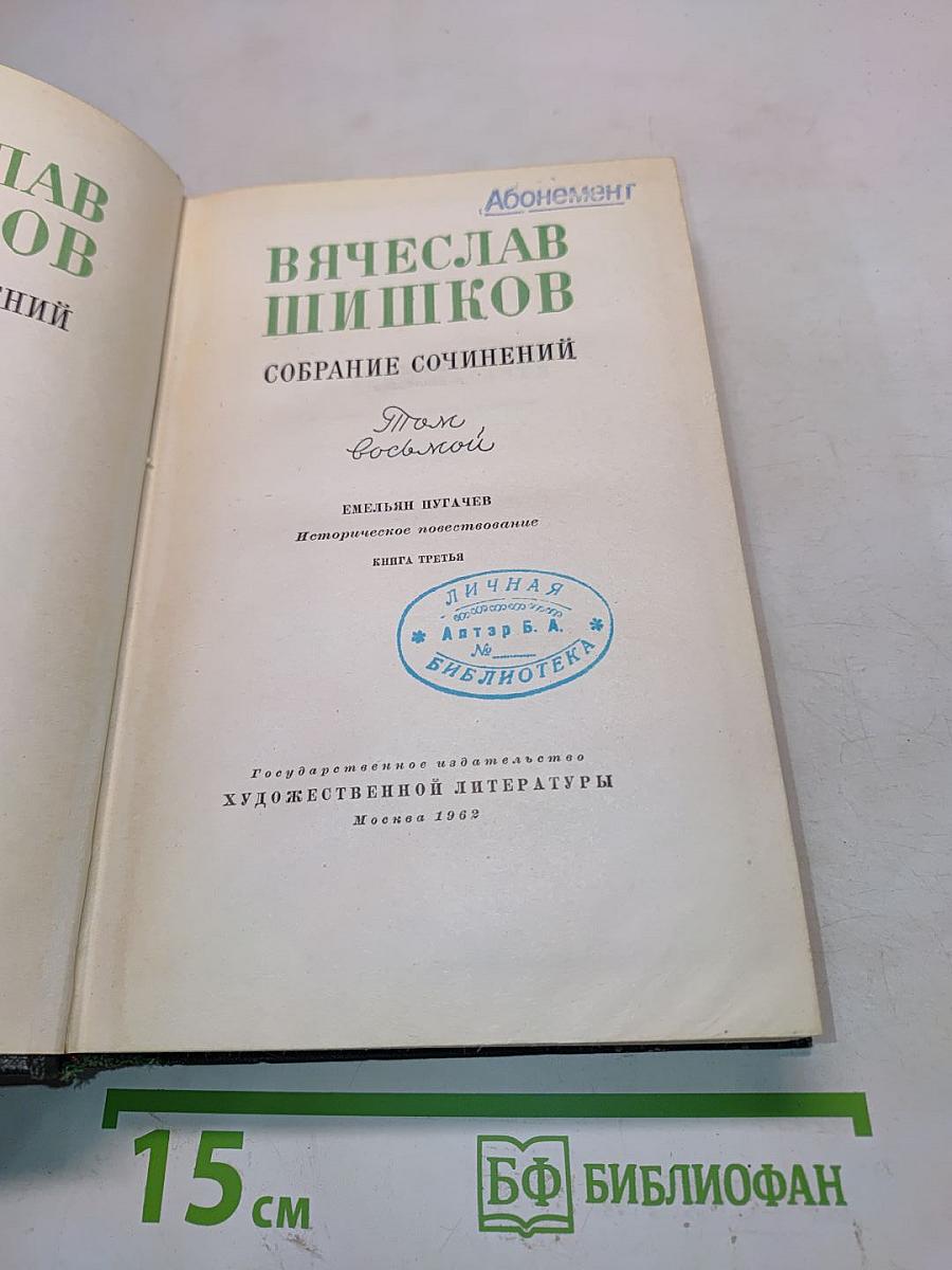 Собрание сочинений. Том восьмой. Емельян Пугачев. Историческое повествование. Книга третья