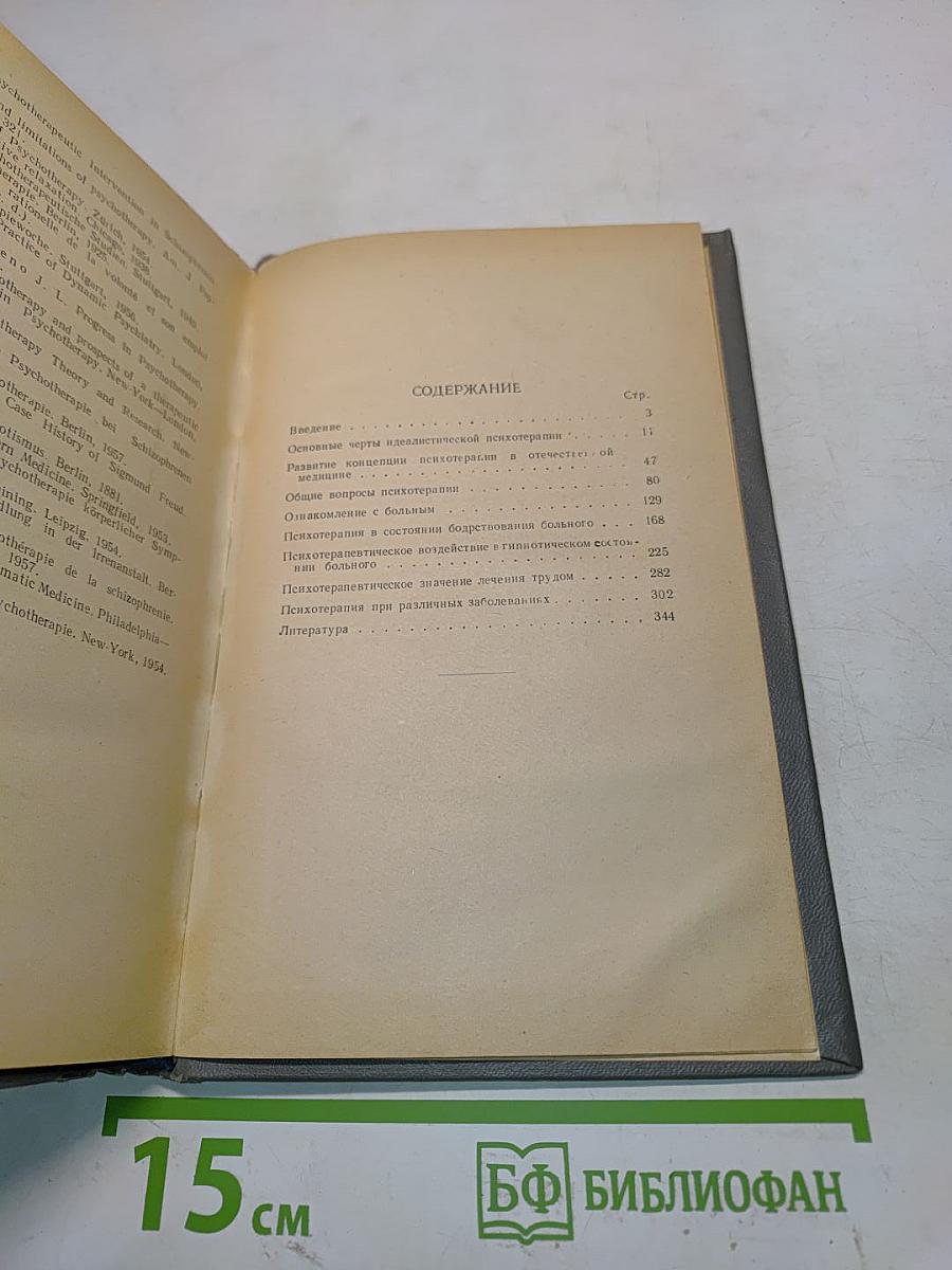 Очерки психотерапии