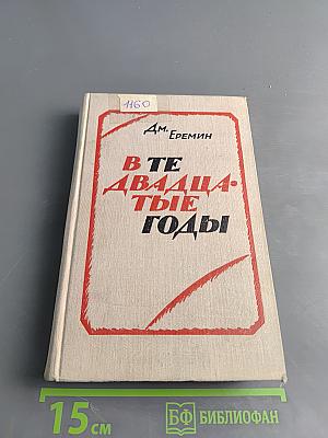 В те двадцатые годы