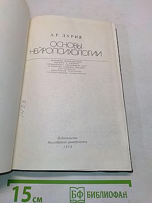Основы нейропсихологии