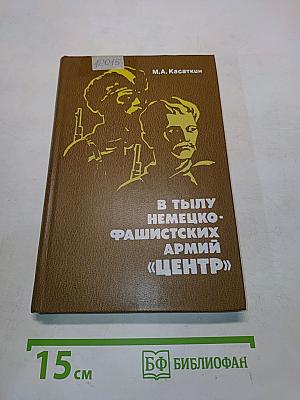 В тылу немецко-фашистских армий «Центр»