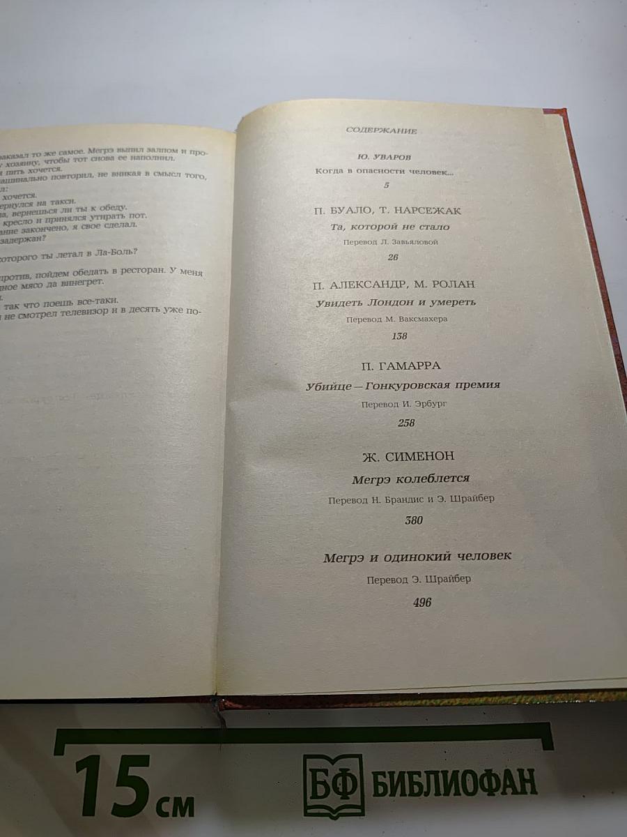 Современный французский детективный роман